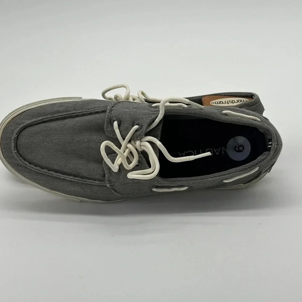 Men's Nautica‎ Galley Boat Shoe Grey size 9.5